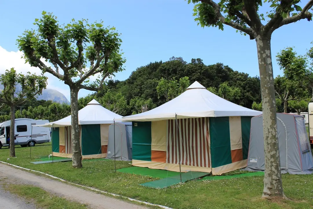 Camping en la playa de Arenillas