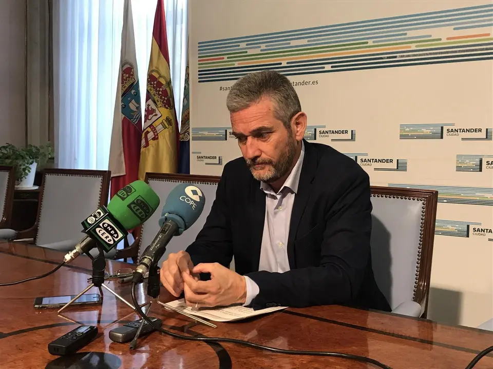 El concejal de Urbanismo y portavoz del equipo de Gobierno de Santander, Javier Ceruti