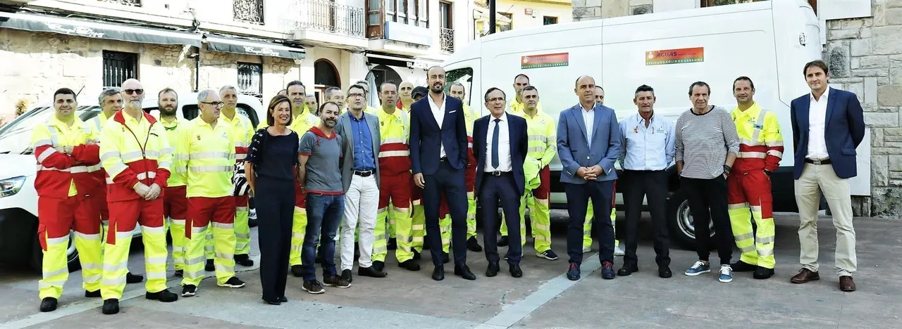 Recepci&oacute;n al servicio de recogida de residuos