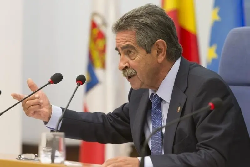 El presidente de Cantabria, Miguel &Aacute;ngel Revilla