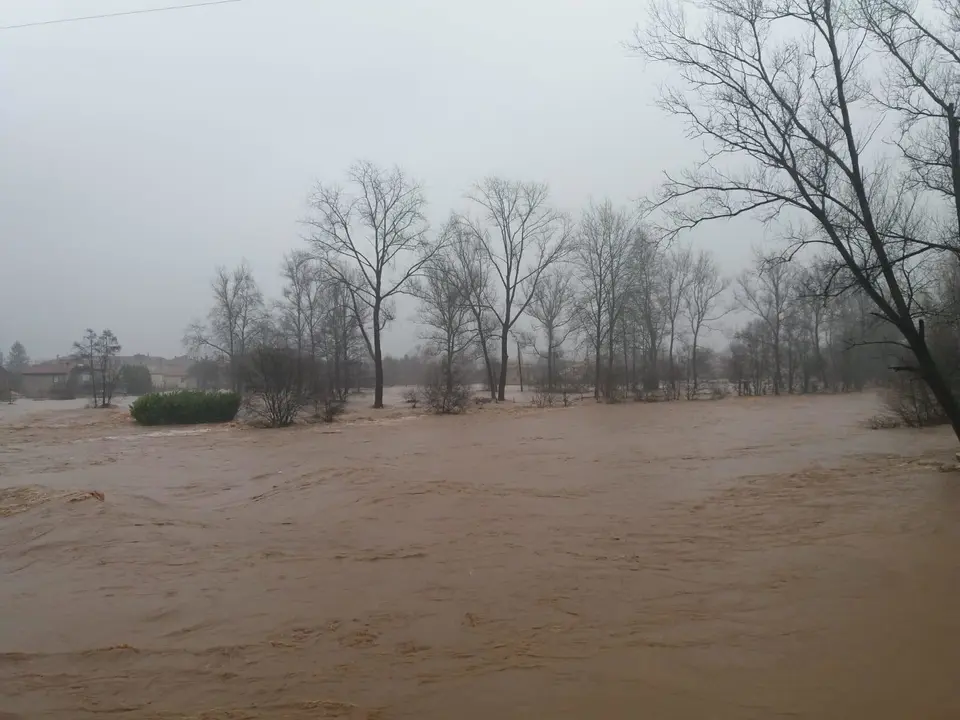 Inundaciones de enero en Cantabria (archivo)