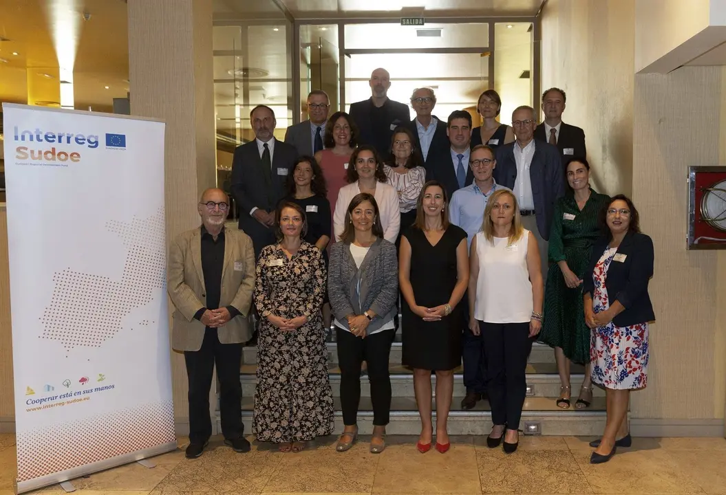 Reuni&oacute;n del programa de cooperaci&oacute;n territorial Interreg Sudoe, gestionado por el Gobierno de Cantabria y financiado a trav&eacute;s del Fondo Europeo de Desarrollo Regional (FEDER)