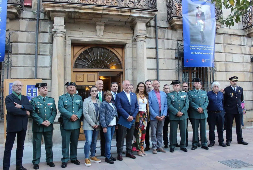 Inauguraci&oacute;n de la exposici&oacute;n de la Guardia Civil en La Casona