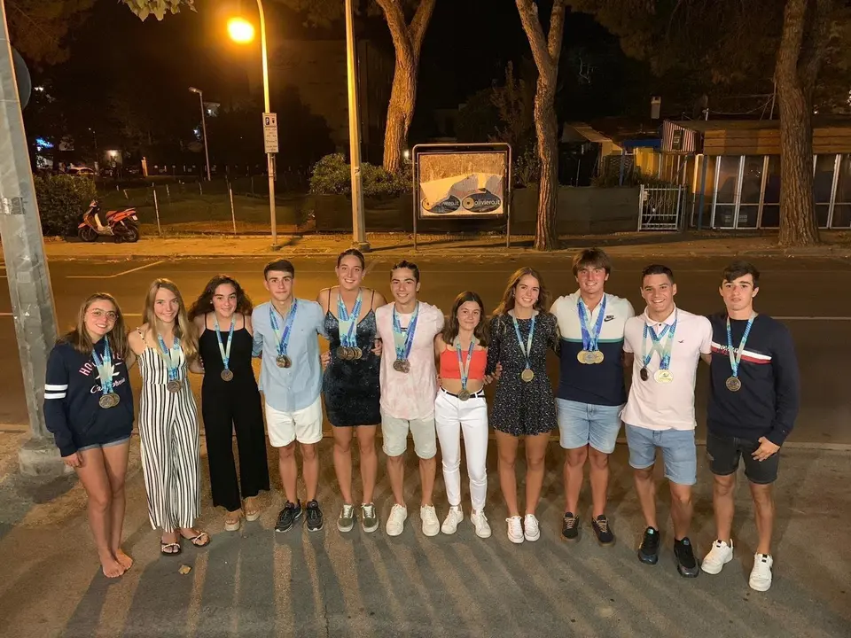 Medallistas del Club Noja Playa Dorada