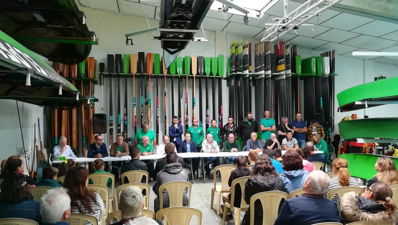 Presentaci&oacute;n de la nueva temporada de remo