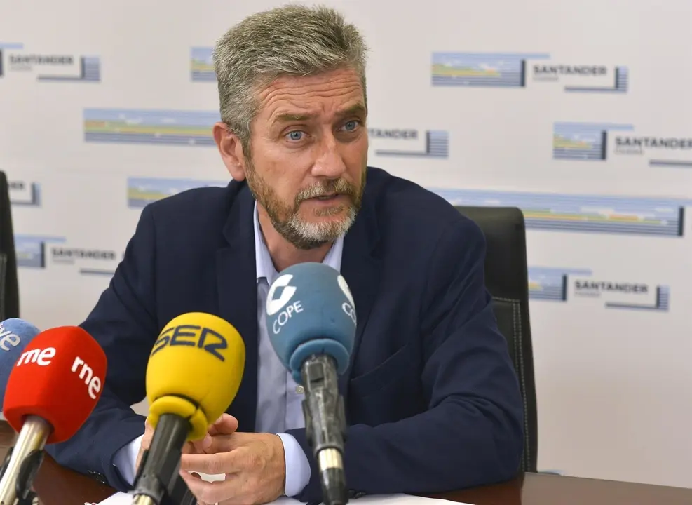 Javier Ceruti (Cs), portavoz del Ayuntamiento de Santander y concejal de Urbanismo, Innovaci&oacute;n y Contrataci&oacute;n