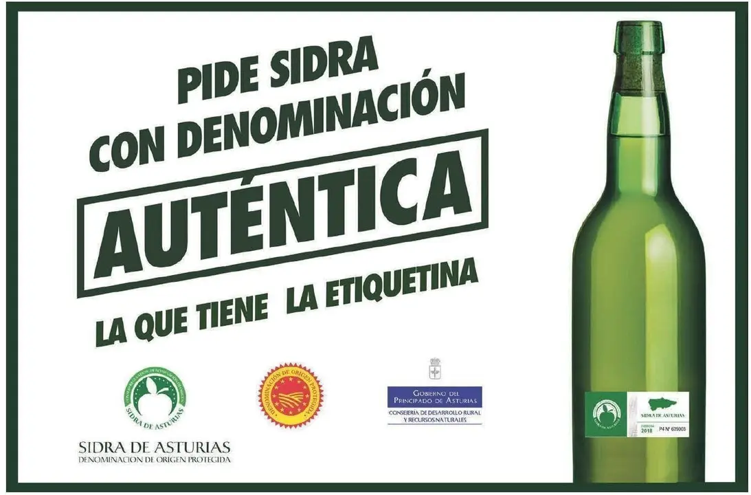 Campa&ntilde;a de promoci&oacute;n de la Denominaci&oacute;n de Origen Protegida (DOP) 'Sidra de Asturias'