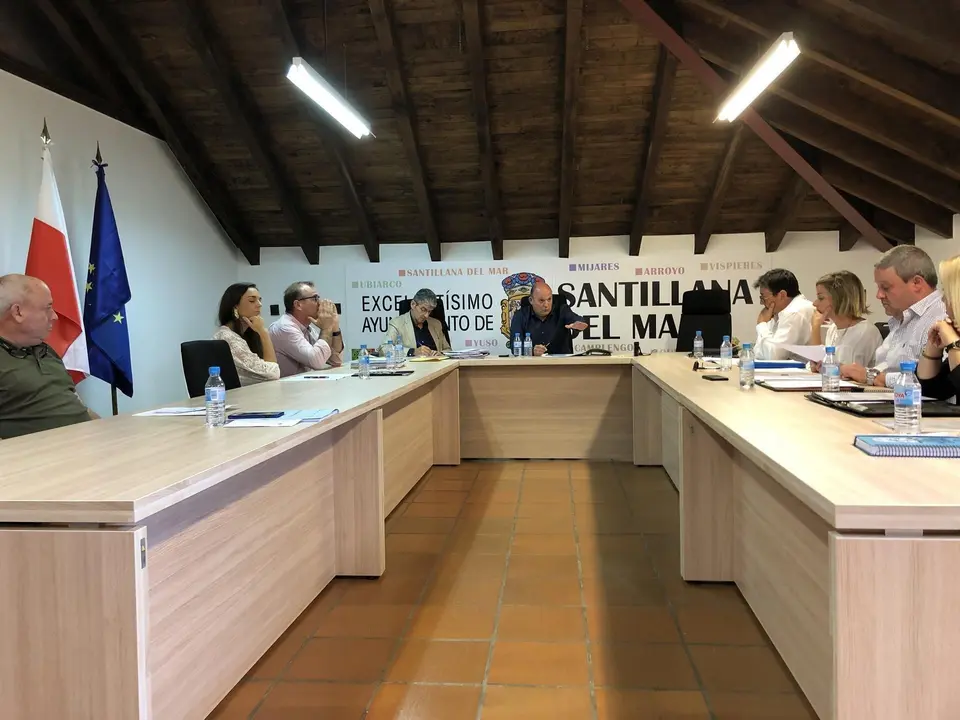 Pleno del Ayuntamiento de Santillana del Mar