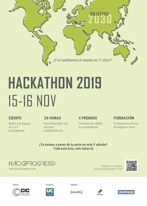 Cartel del V Hack2Progress