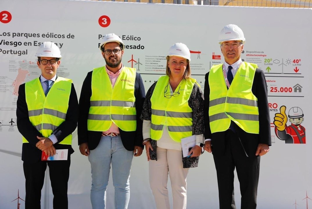 Viesgo inaugura un parque eólico en Puerto Real