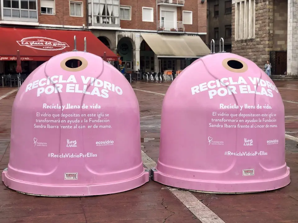 Campa&ntilde;a Recicla Vidrio por Ellas de Torrelavega