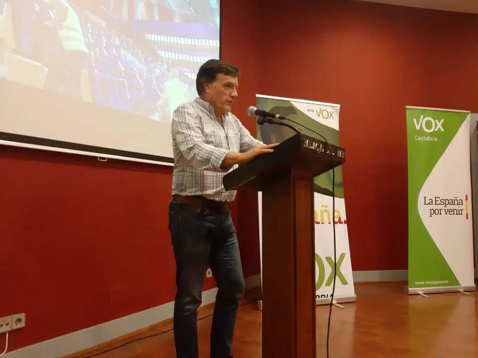 Guillermo P&eacute;rez-Cossio, concejal de Vox en Santander