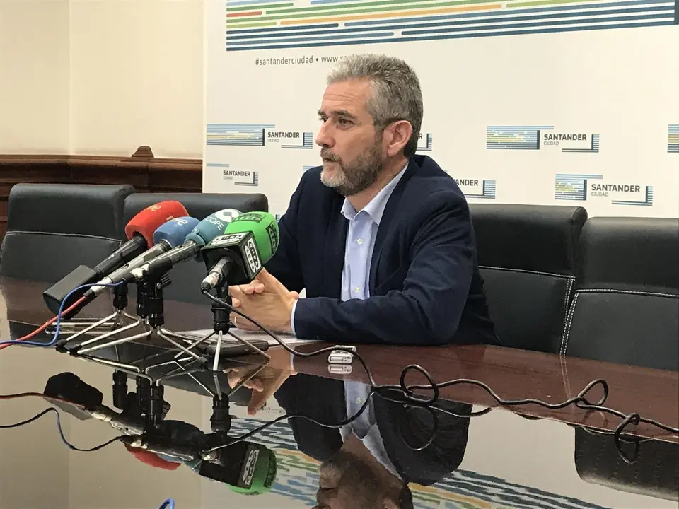 El portavoz municipal de Cs en Santander, Javier Ceruti