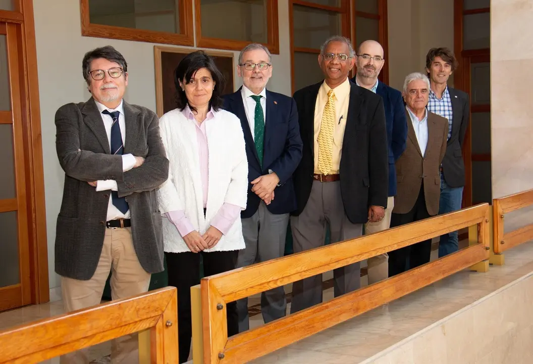 Javier Le&oacute;n, Marta Pascual, &Aacute;ngel Pazos, Akhlesh Lakhtakia, Alvaro G&oacute;mez, &Aacute;ngel Vegas, y Francisco Matorras.