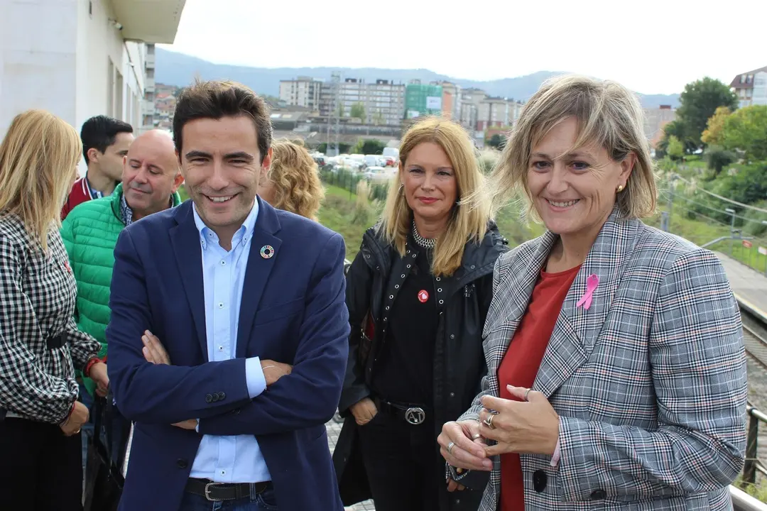 Pedro Casares, Mar&iacute;a Jes&uacute;s Calva y Esther Bolado