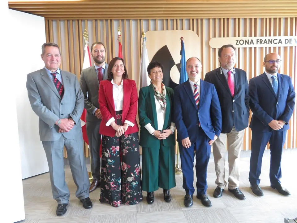 Imagen de la reuni&oacute;n de zonas francas de Espa&ntilde;a que este viernes se ha llevado a cabo en Vigo.