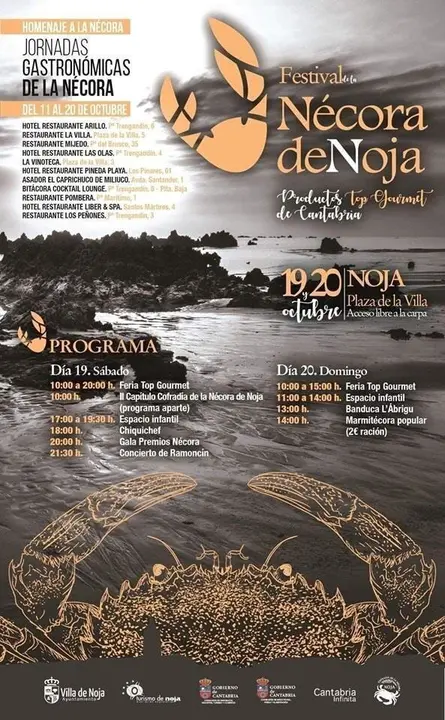 Cartel del VIII Festival de la N&eacute;cora