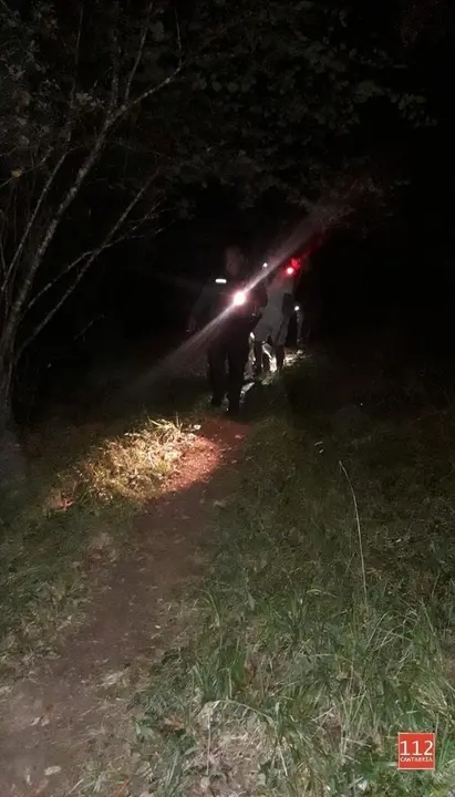 Senderista desorientado en Argo&ntilde;os