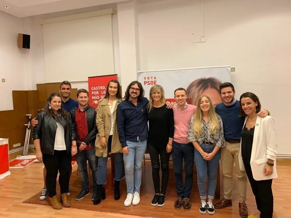 Nueva agrupaci&oacute;n de Juventudes Socialistas en Castro