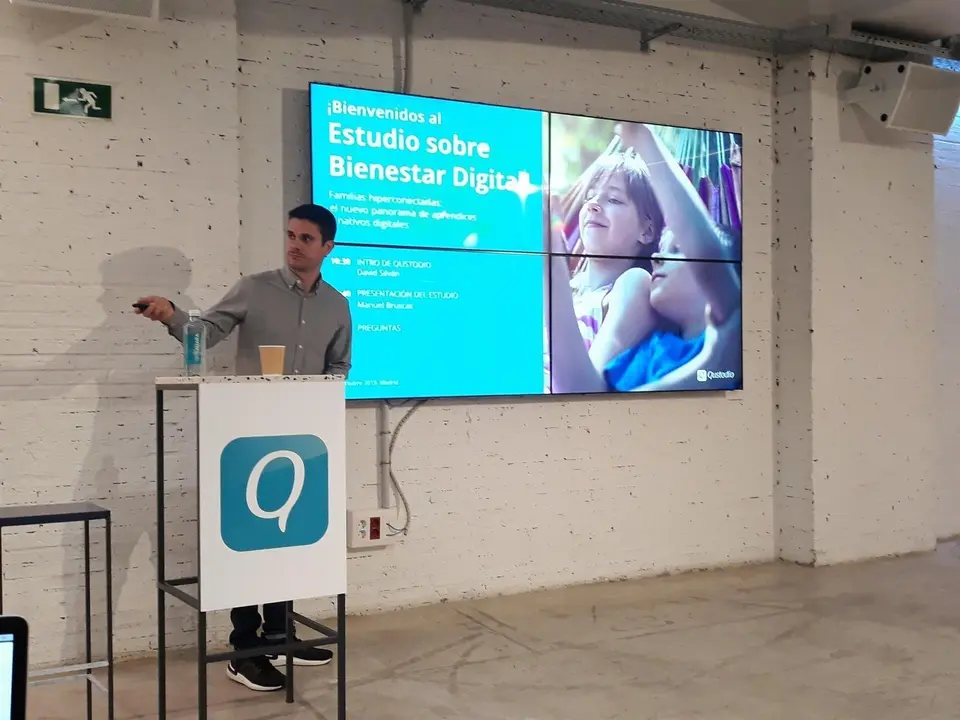 Presentaci&oacute;n del estudio de Qustodio sobre familias conectadas y bienestar digital