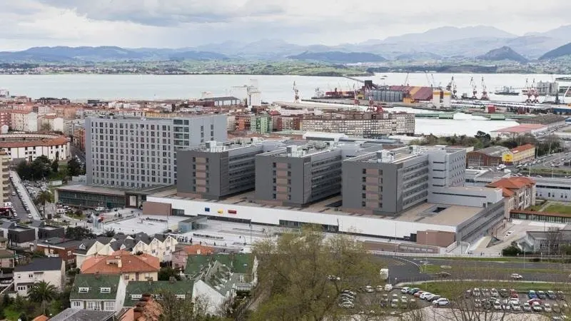 Hospital Valdecilla. Vista exterior