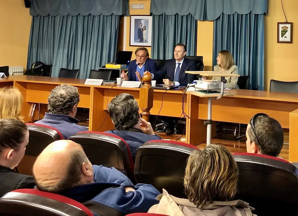 El consejero de Desarrollo Rural, Ganader&iacute;a, Pesca, Alimentaci&oacute;n y Medio Ambiente, Guillermo Blanco, interviene en la inauguraci&oacute;n del II Seminario sobre el Despoblamiento en el Medio Rural