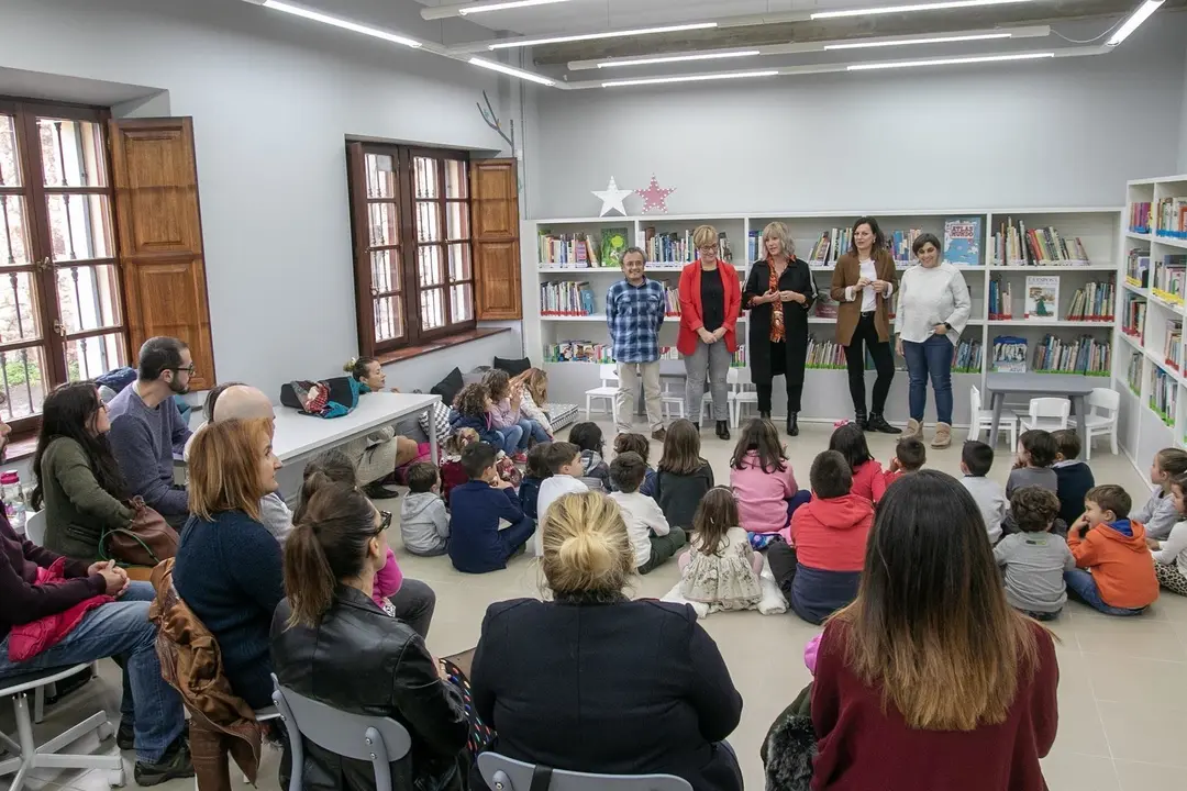 Acto por el D&iacute;a de las Bibliotecas en Polanco