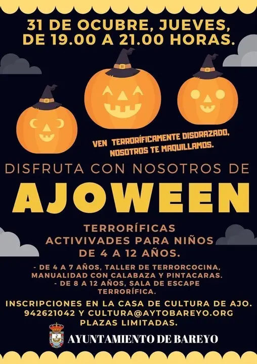 Cartel de 'Ajoween'