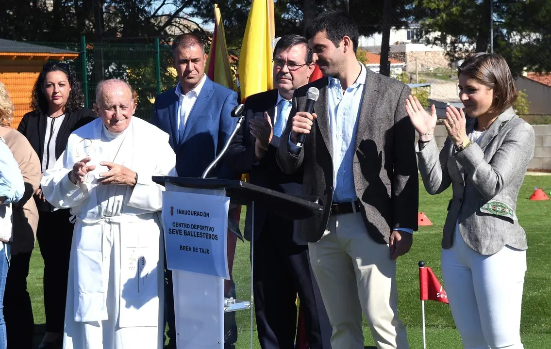 Inauguraci&oacute;n del Centro Deportivo Seve Ballesteros en Brea de Tajo