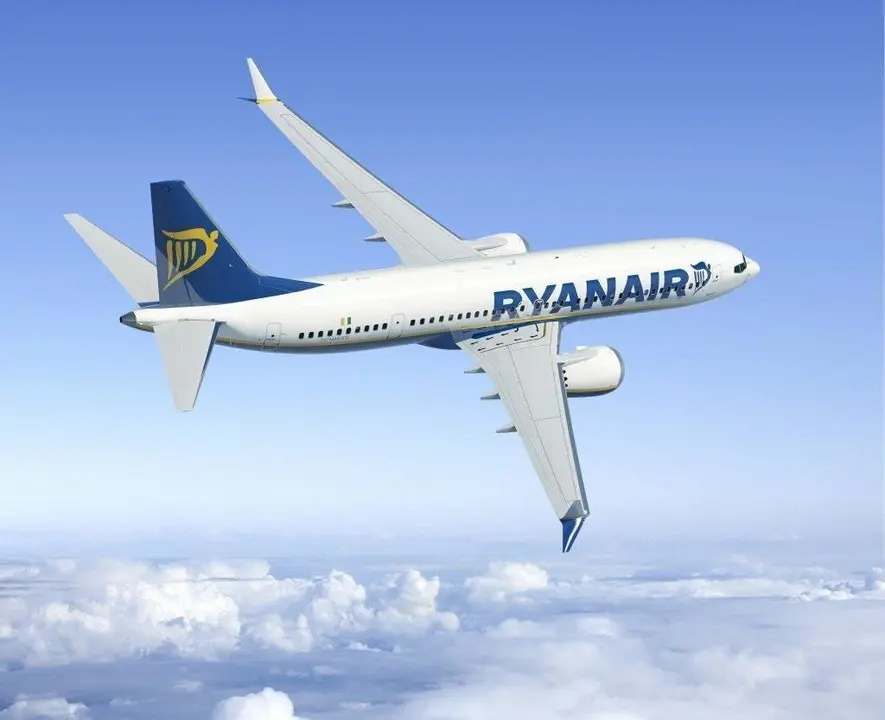 Avi&oacute;n de Ryanair