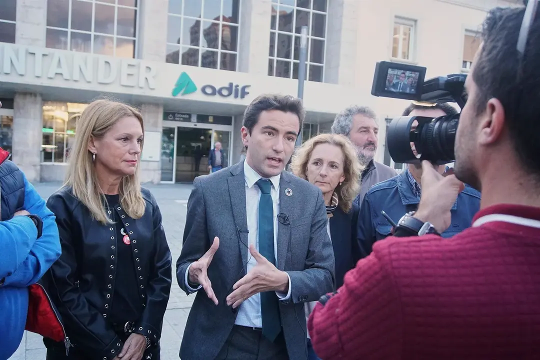 El candidato del PSOE por Cantabria al Congreso de los Diputados, Pedro Casares