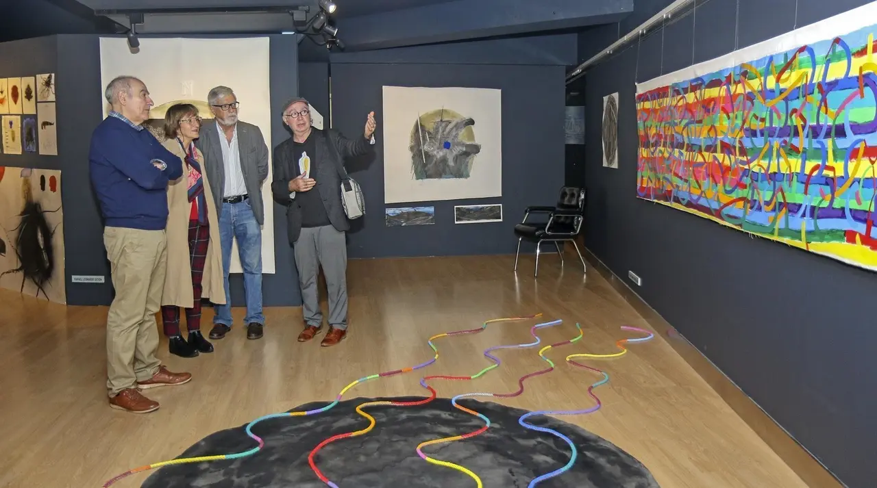 La directora de Acci&oacute;n Cultural, Eva Ranea, en la exposici&oacute;n