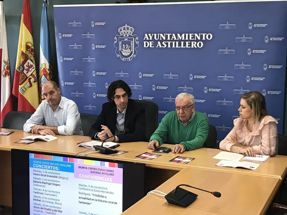 Presentaci&oacute;n de las Jornadas Internacionales de M&uacute;sica Coral de Astillero-Guarnizo