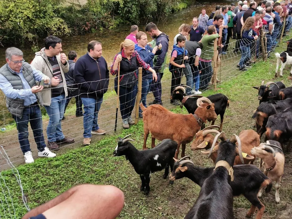 Rub&eacute;n G&oacute;mez en la feria de Arredondo