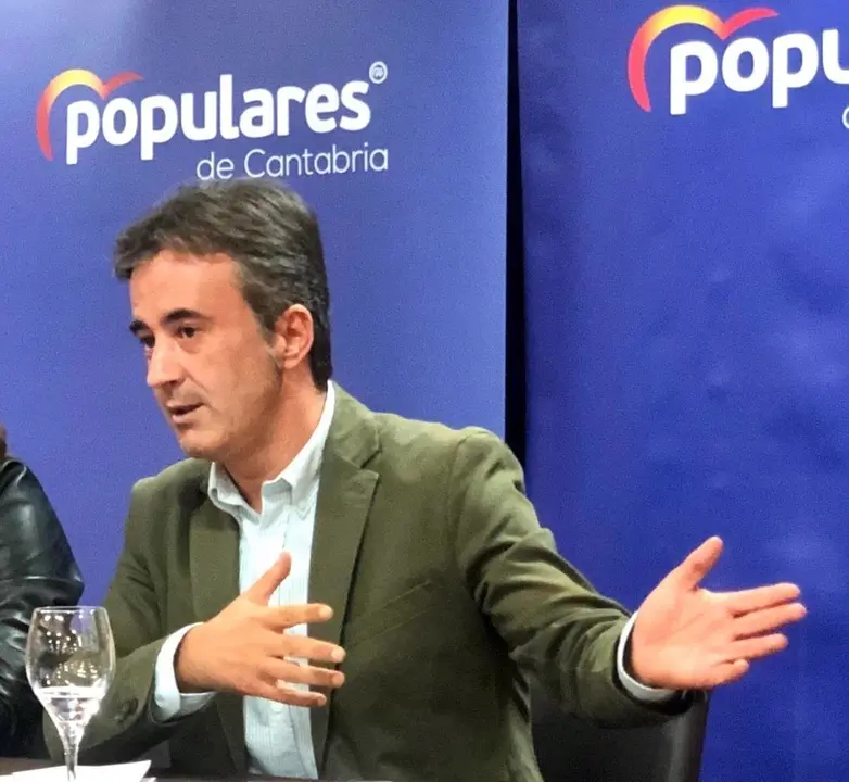 Diego Movell&aacute;n, candidato del PP c&aacute;ntabro al Congreso de los Diputados