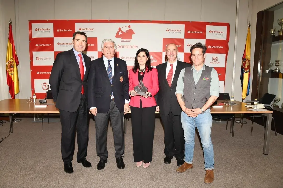 Presentaci&oacute;n Santander Golf Tour 2019