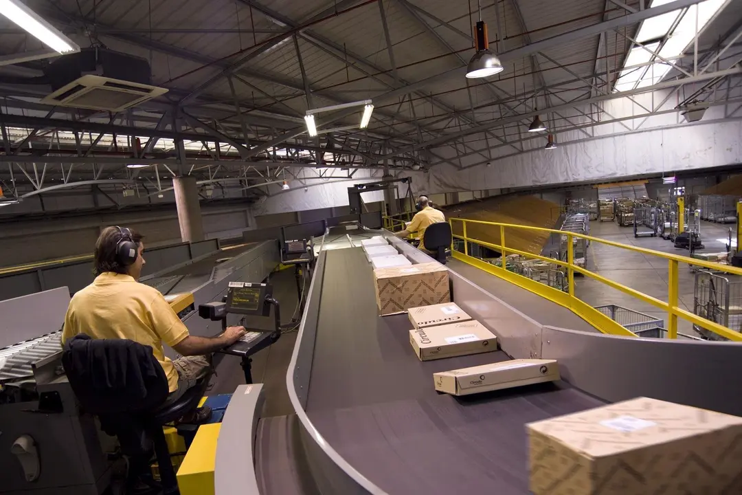 Centro de clasificaci&oacute;n de Barajas