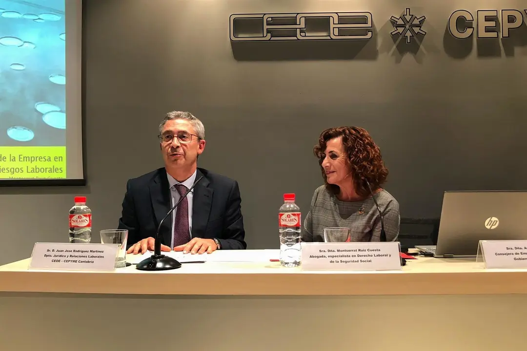 Intervenci&oacute;n de la consejera de Empleo y Pol&iacute;ticas Sociales, Ana Bel&eacute;n &Aacute;lvarez, en la clausura de una jornada sobre prevenci&oacute;n de riesgos laborales