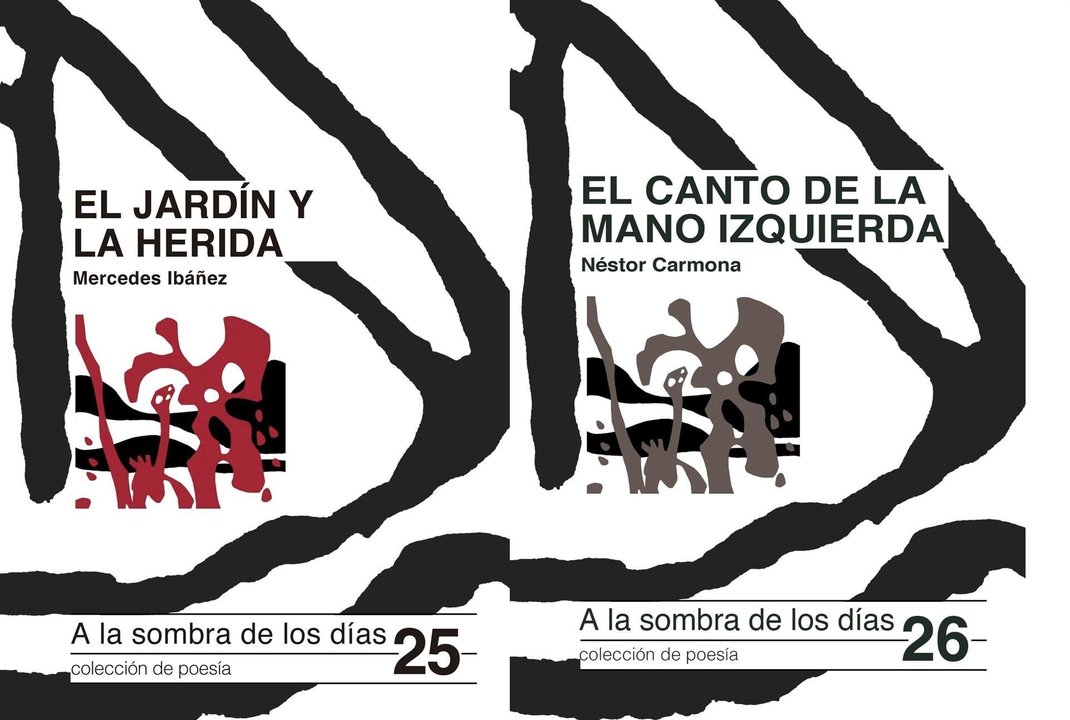Los dos nuevos poemarios de Mercedes Ibáñez y Néstor Carmona