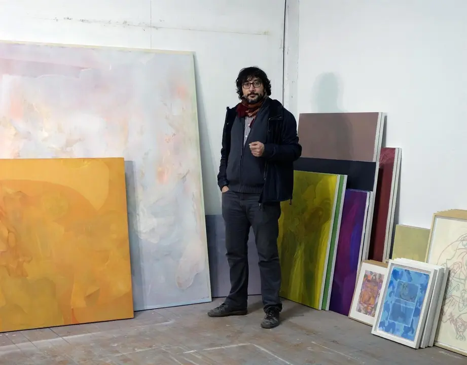 El artista Ricardo Gonz&aacute;lez