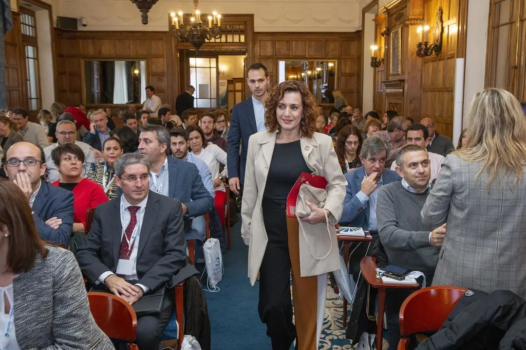 La consejera de Empleo y Pol&iacute;ticas Sociales, Ana Bel&eacute;n &Aacute;lvarez, participa en la apertura del I Simposio de Higiene Industrial, organizado por el ICASST