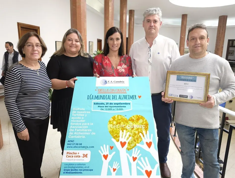 Entrega recaudaci&oacute;n a AFA Cantabria