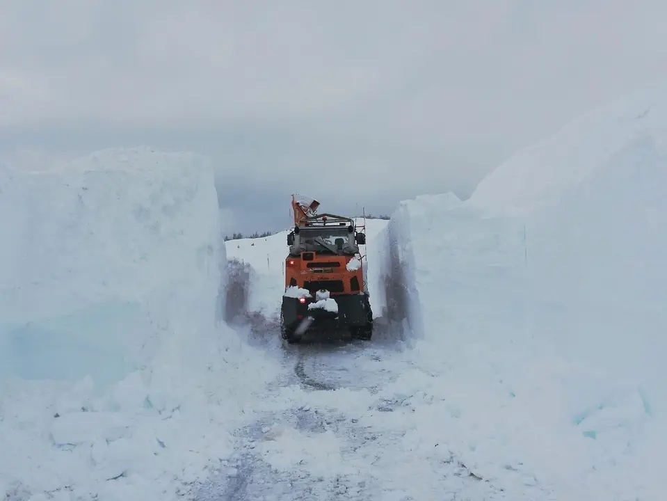 M&aacute;quina quitanieves.