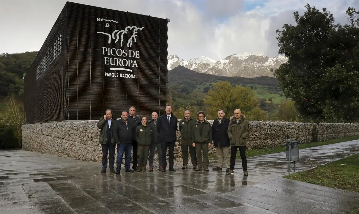 El consejero de Desarrollo Rural, Ganader&iacute;a, Pesca, Alimentaci&oacute;n y Medio Ambiente, Guillermo Blanco, realiza una visita institucional a la comarca de Li&eacute;bana