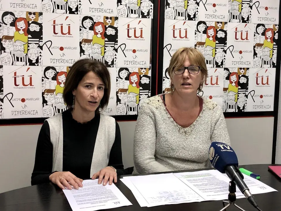 Isabel Rodr&iacute;guez y Amaya Ruiz