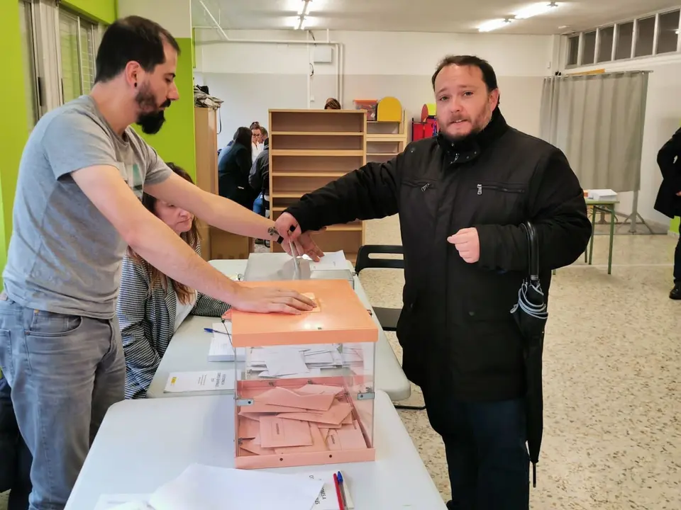 El candidato al Congreso por Cs, Rub&eacute;n G&oacute;mez