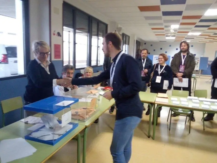 El candidato al Congreso por Unidas Podemos, Luis del Pi&ntilde;al