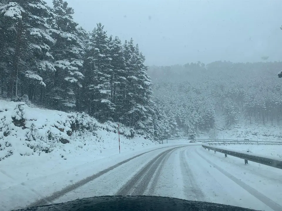 La nieve ya ha llegado a La Rioja