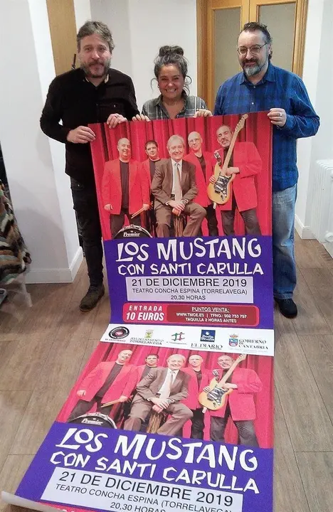 Presentaci&oacute;n del concierto de Los Mustang que se celebrar&aacute; en diciembre en el TMCE
