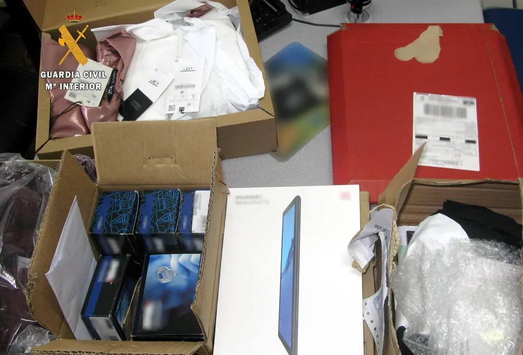 Paquetes sustra&iacute;dos